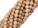 Silkwood Beads, 8mm Round Beads-Wood-BeadDirect