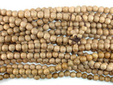 Silkwood Beads, 8mm Round Beads-Wood-BeadDirect