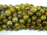 Dragon Vein Agate Beads, 10mm, Round Beads-Agate: Round & Faceted-BeadDirect