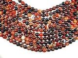 Banded Agate Beads, Sardonyx Agate Beads, 10mm(10.2mm) Round-Agate: Round & Faceted-BeadDirect