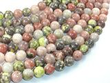 Spicy Jasper Beads, Plum Blossom Jasper, 10mm Round-Gems: Round & Faceted-BeadDirect