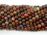 African Green Opal, 4mm(4.5mm) Round Beads-Gems: Round & Faceted-BeadDirect