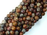 African Green Opal, 8mm(8.5mm) Round Beads, 16 Inch, Full strand-Gems: Round & Faceted-BeadDirect