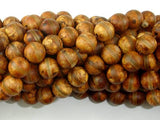 Matte Tibetan Agate Beads, 8mm Round Beads-Agate: Round & Faceted-BeadDirect