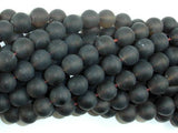 Matte Smoky Quartz Beads, 10mm Round Beads-Gems: Round & Faceted-BeadDirect