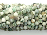 Matte Tree Agate Beads, Round, 6mm-Gems: Round & Faceted-BeadDirect