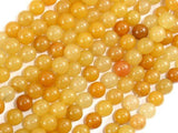 Yellow Aventurine Beads, 6mm(6.7mm) Round Beads-Gems: Round & Faceted-BeadDirect