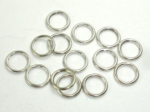 Metal Rings, Zinc Alloy, Antique Silver Tone 100pcs-Metal Findings & Charms-BeadDirect