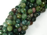 Indian Agate Beads, 10mm Faceted Round-Gems: Round & Faceted-BeadDirect