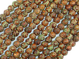 Crackle Tibetan Agate, 6mm Round Beads-Agate: Round & Faceted-BeadDirect