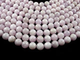 Kunzite Beads, 9mm Round Beads-Gems: Round & Faceted-BeadDirect