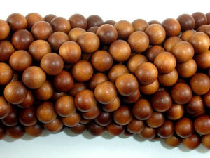 Sandalwood Beads, 8mm Round Beads-Wood-BeadDirect