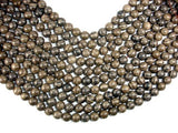 Coffee Jasper Beads, 10mm, Round Beads-Gems: Round & Faceted-BeadDirect