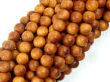 Sandalwood Beads, 6mm Round Beads-Wood-BeadDirect