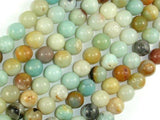 Amazonite Beads, Round, 8mm, 15.5 Inch-Gems: Round & Faceted-BeadDirect