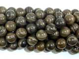 Coffee Jasper Beads, 10mm, Round Beads-Gems: Round & Faceted-BeadDirect