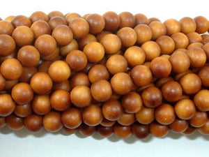 Sandalwood Beads, 6mm Round Beads-Wood-BeadDirect