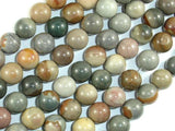 Polychrome Jasper, 10mm Round Beads-Gems: Round & Faceted-BeadDirect