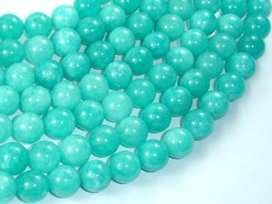 Sponge Quartz Beads-Teal, 10mm Round Beads-Gems: Round & Faceted-BeadDirect