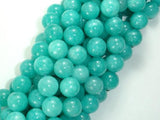 Sponge Quartz Beads-Teal, 10mm Round Beads-Gems: Round & Faceted-BeadDirect