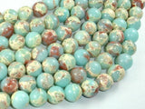 Impression Jasper, 10mm Round Beads-Gems: Round & Faceted-BeadDirect