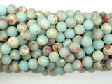 Matte Impression Jasper, 6mm Round Beads-Gems: Round & Faceted-BeadDirect