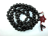 Black Sandalwood Beads, 10mm Round Beads-Wood-BeadDirect