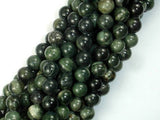 Green Rhodonite Beads, 8mm Round Beads-Gems: Round & Faceted-BeadDirect