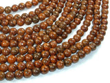 Firework Jasper, 6mm, Round Beads-Gems: Round & Faceted-BeadDirect