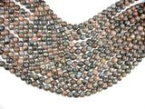 Rhyodacite Beads, 8mm(8.5mm) Round Beads-Gems: Round & Faceted-BeadDirect
