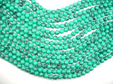 Howlite Turquoise Beads Green, 8mm Round Beads-Gems: Round & Faceted-BeadDirect