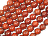 Red Sandalwood Beads, 10mm Round Beads-Wood-BeadDirect
