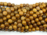 Agate Beads-Brown, 6mm(6.5mm)-Agate: Round & Faceted-BeadDirect