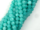 Sponge Quartz Beads-Teal, 6mm Round Beads-Gems: Round & Faceted-BeadDirect