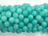 Sponge Quartz Beads-Teal, 10mm Round Beads-Gems: Round & Faceted-BeadDirect