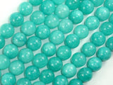 Sponge Quartz Beads-Teal, 10mm Round Beads-Gems: Round & Faceted-BeadDirect