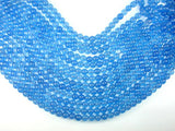 Jade Beads, Blue, 8mm Round Beads-Gems: Round & Faceted-BeadDirect