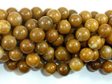 Agate Beads-Brown, 10mm(10.4mm) Round-Agate: Round & Faceted-BeadDirect