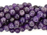 Amethyst Beads, 10mm Round Beads-Gems: Round & Faceted-BeadDirect