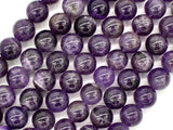Amethyst Beads, 10mm Round Beads-Gems: Round & Faceted-BeadDirect