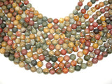 Picasso Jasper Beads, 10mm Round Beads-Gems: Round & Faceted-BeadDirect