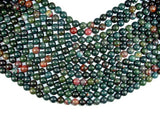 Indian Bloodstone, 10mm Round Beads-Gems: Round & Faceted-BeadDirect