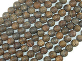 Matte Bronzite Beads, Round, 6mm-Gems: Round & Faceted-BeadDirect