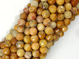Crazy Lace Agate Beads, 6mm Faceted Round-Gems: Round & Faceted-BeadDirect