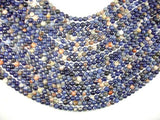 Orange Sodalite Beads, 6mm Round Beads-Gems: Round & Faceted-BeadDirect