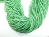 Matte Green Aventurine Beads, 4mm, Round Beads-Gems: Round & Faceted-BeadDirect