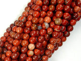Red Jasper Beads, Round beads, 4mm-Gems: Round & Faceted-BeadDirect