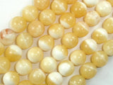 Honey Jade Beads, 12mm Round Beads-Gems: Round & Faceted-BeadDirect