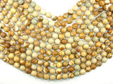Picture Jasper Beads, 10mm Faceted Round Beads-Gems: Round & Faceted-BeadDirect
