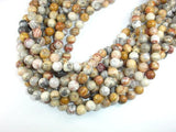 Crazy Lace Agate Beads, 10mm Round Beads-Gems: Round & Faceted-BeadDirect